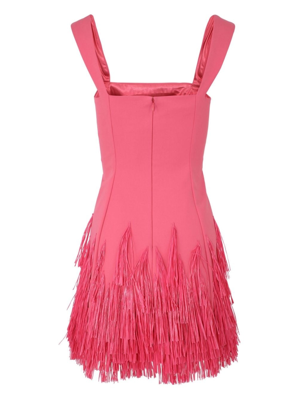 Seraphina fringed-detail minidress - 2