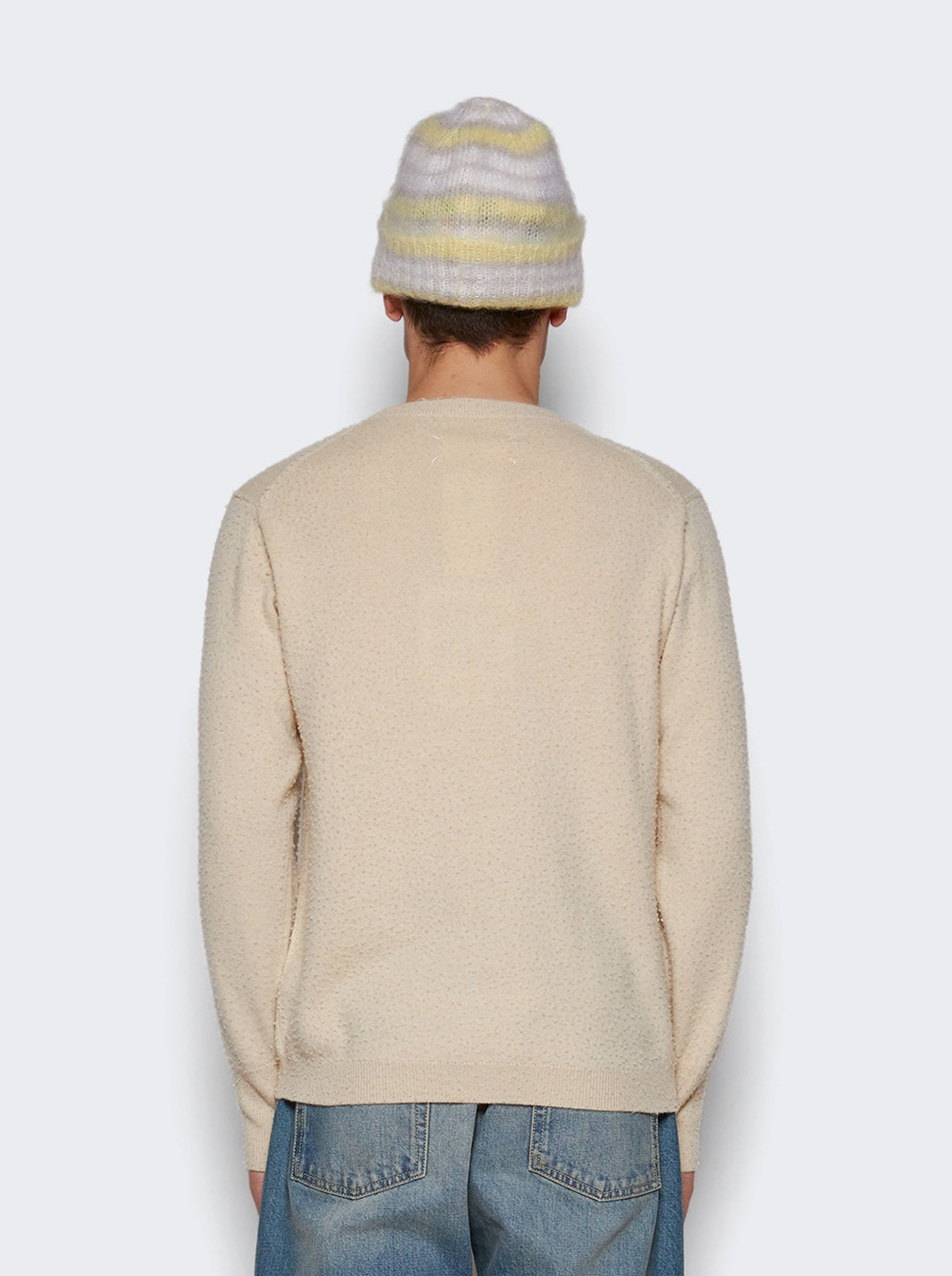 Cashmere Crewneck Beige - 5