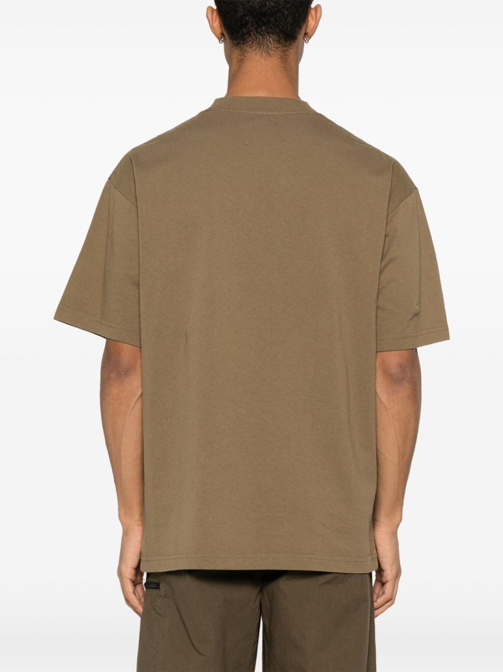 logo-print T-shirt - 3