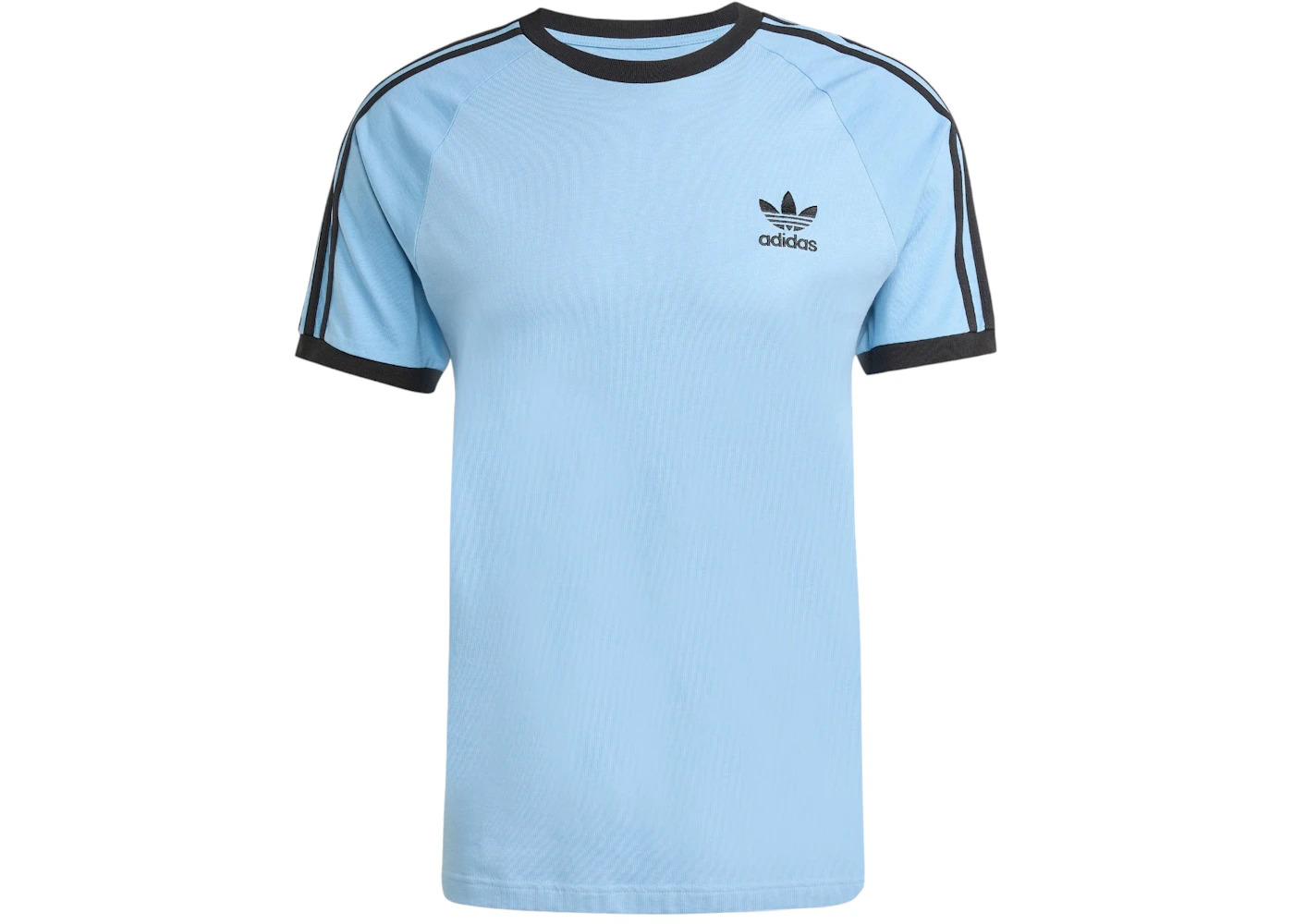 adidas Adicolor Classics 3-Stripes Tee Ash Blue Black - 1