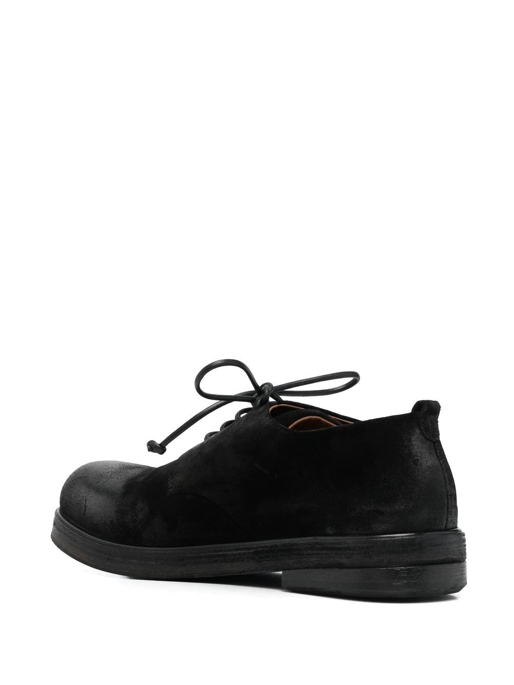 lace-up leather Oxford shoes - 3