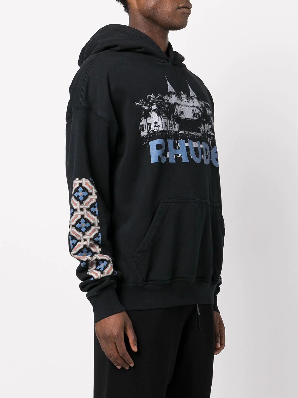 Casino graphic-print hoodie - 3