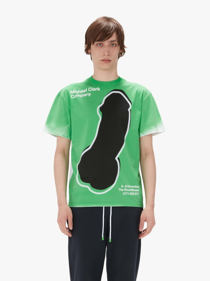 JW Anderson MICHAEL CLARK PRINTED T-SHIRT outlook