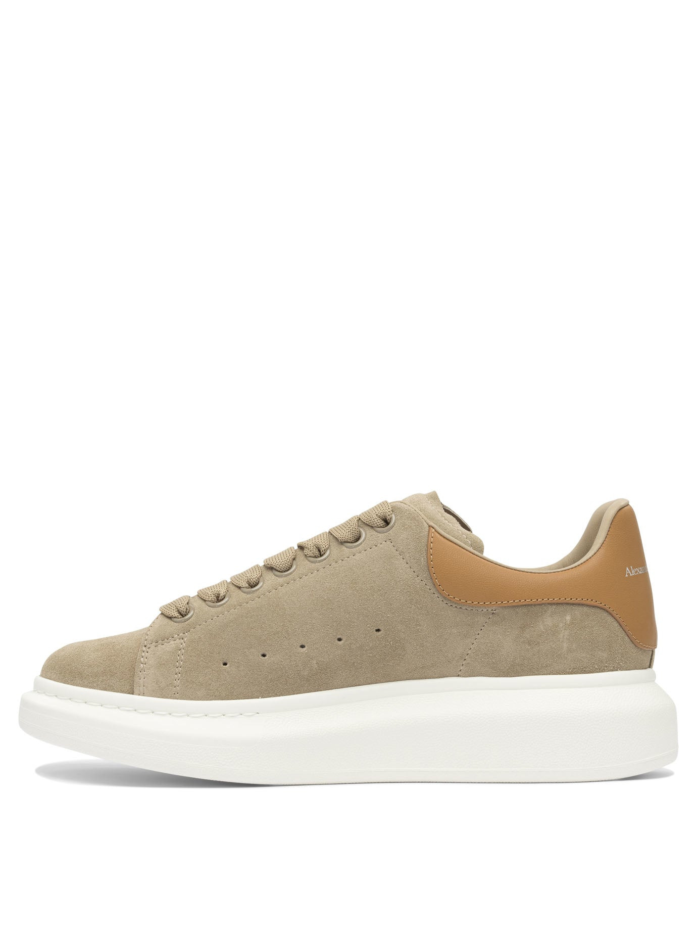 Alexander Mcqueen Leather Upper And Rubber Sole Sneaker - 3