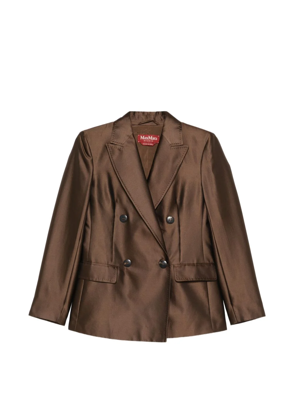 double-breasted blazer - 1