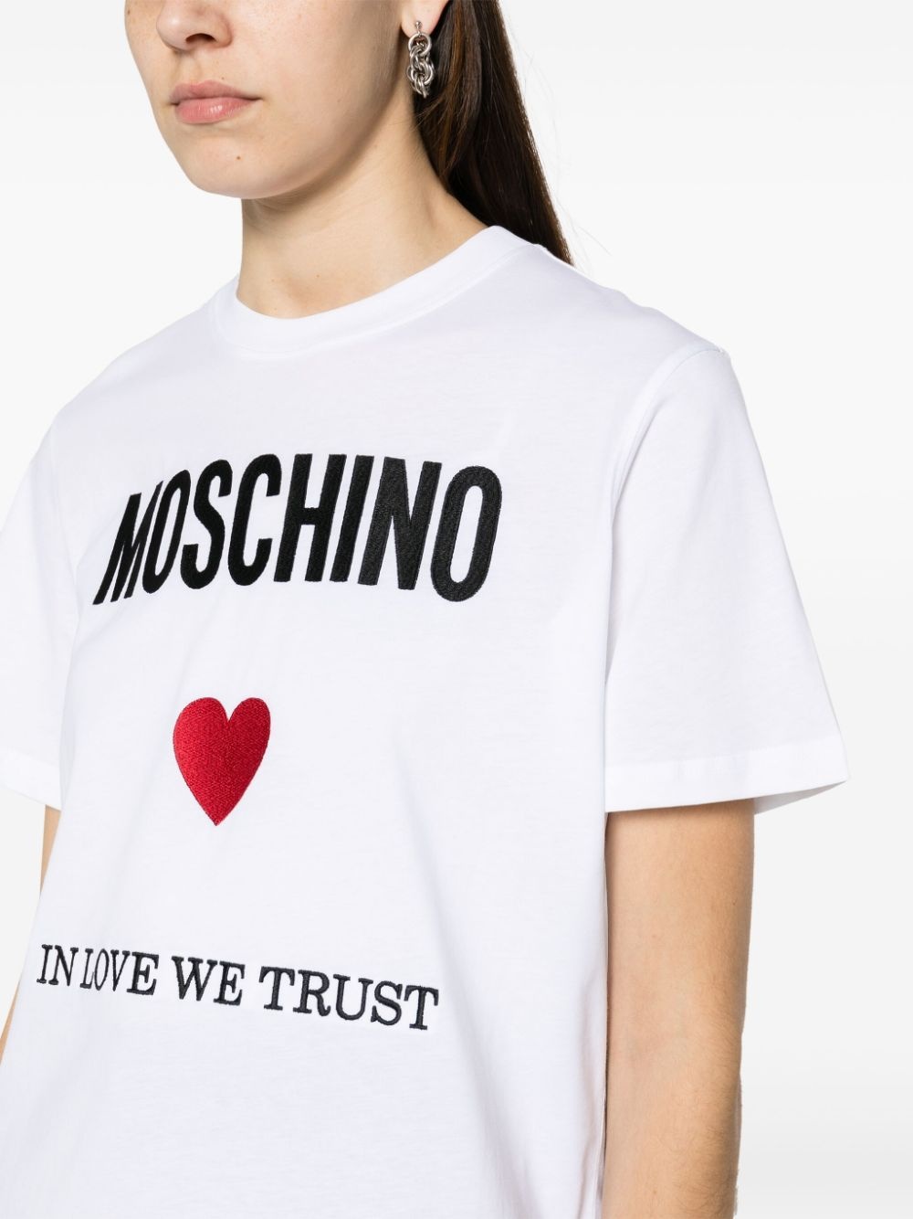 In Love We Trust cotton T-shirt - 5