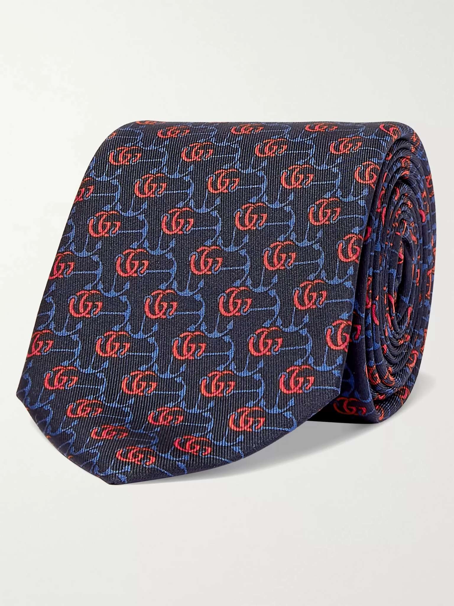 7cm Logo-Jacquard Silk-Twill Tie - 1