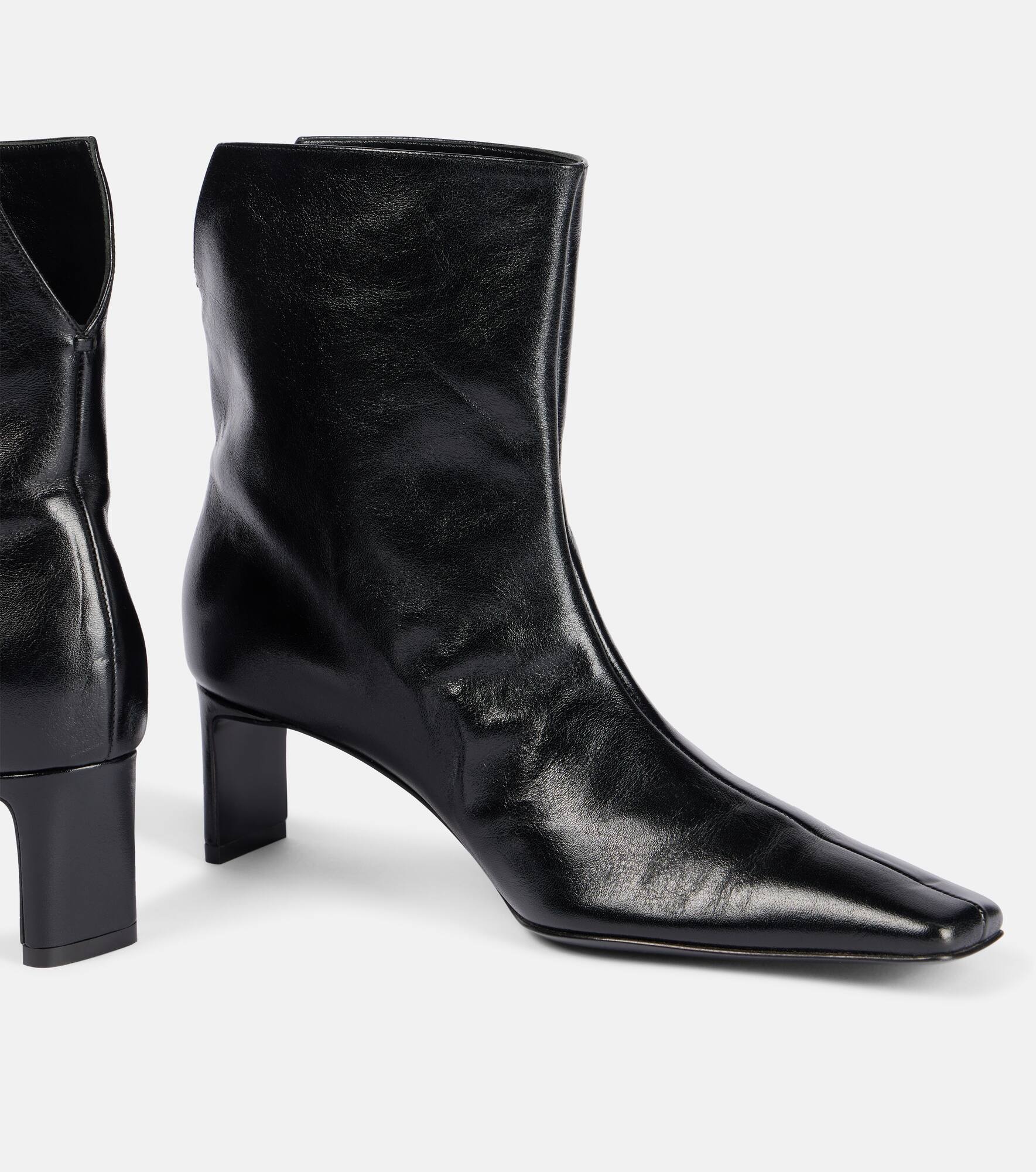 Ona 55 leather ankle boots - 5