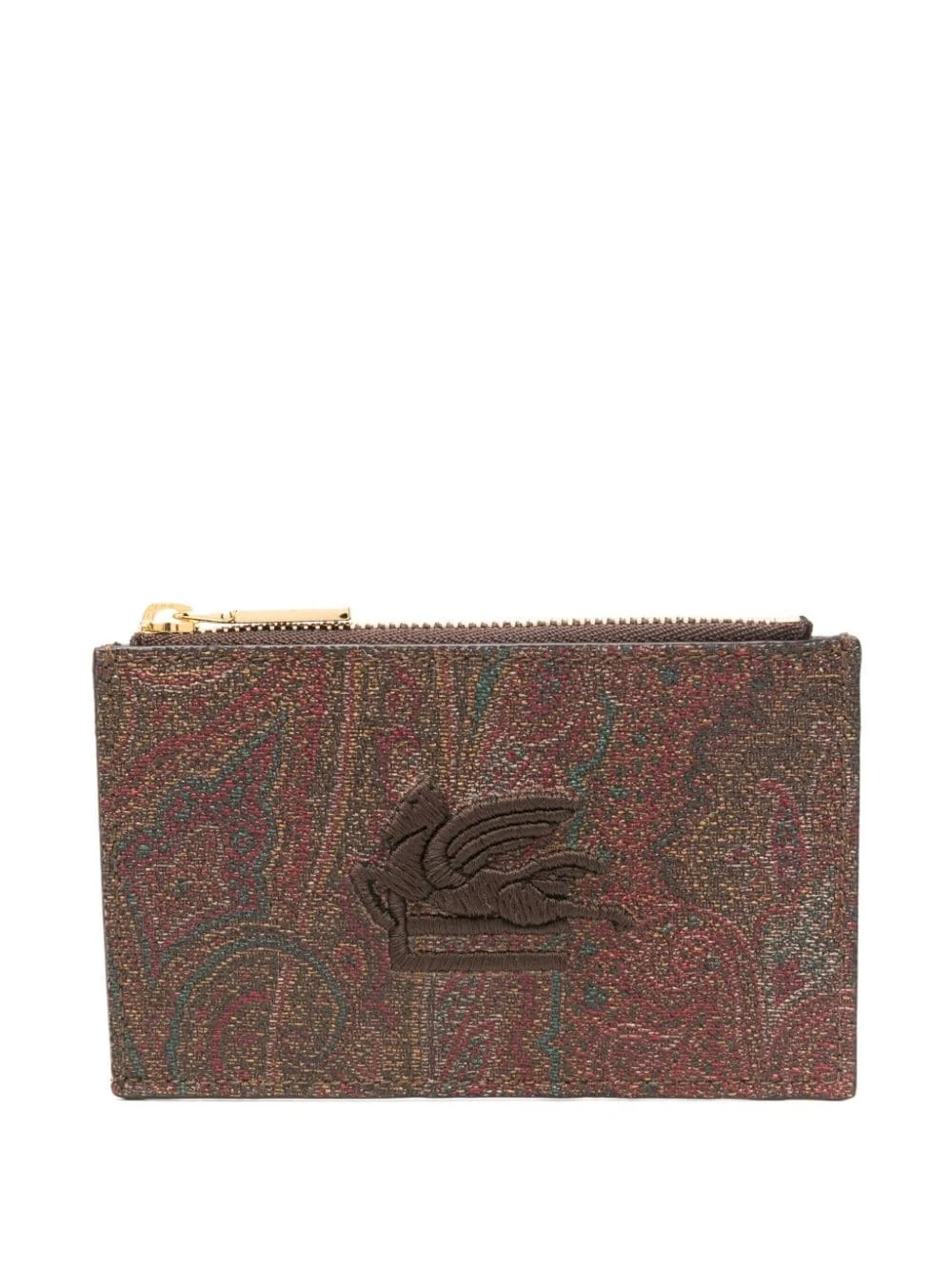 Paisley-print cardholder - 1