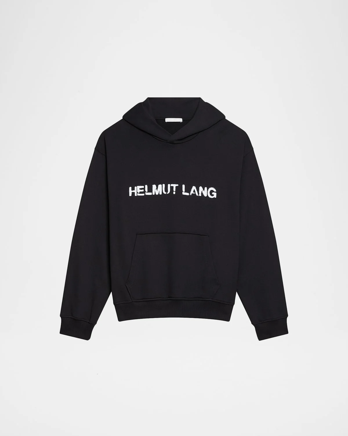 Men's Relaxed-Fit Stencil Cotton Hoodie - 1