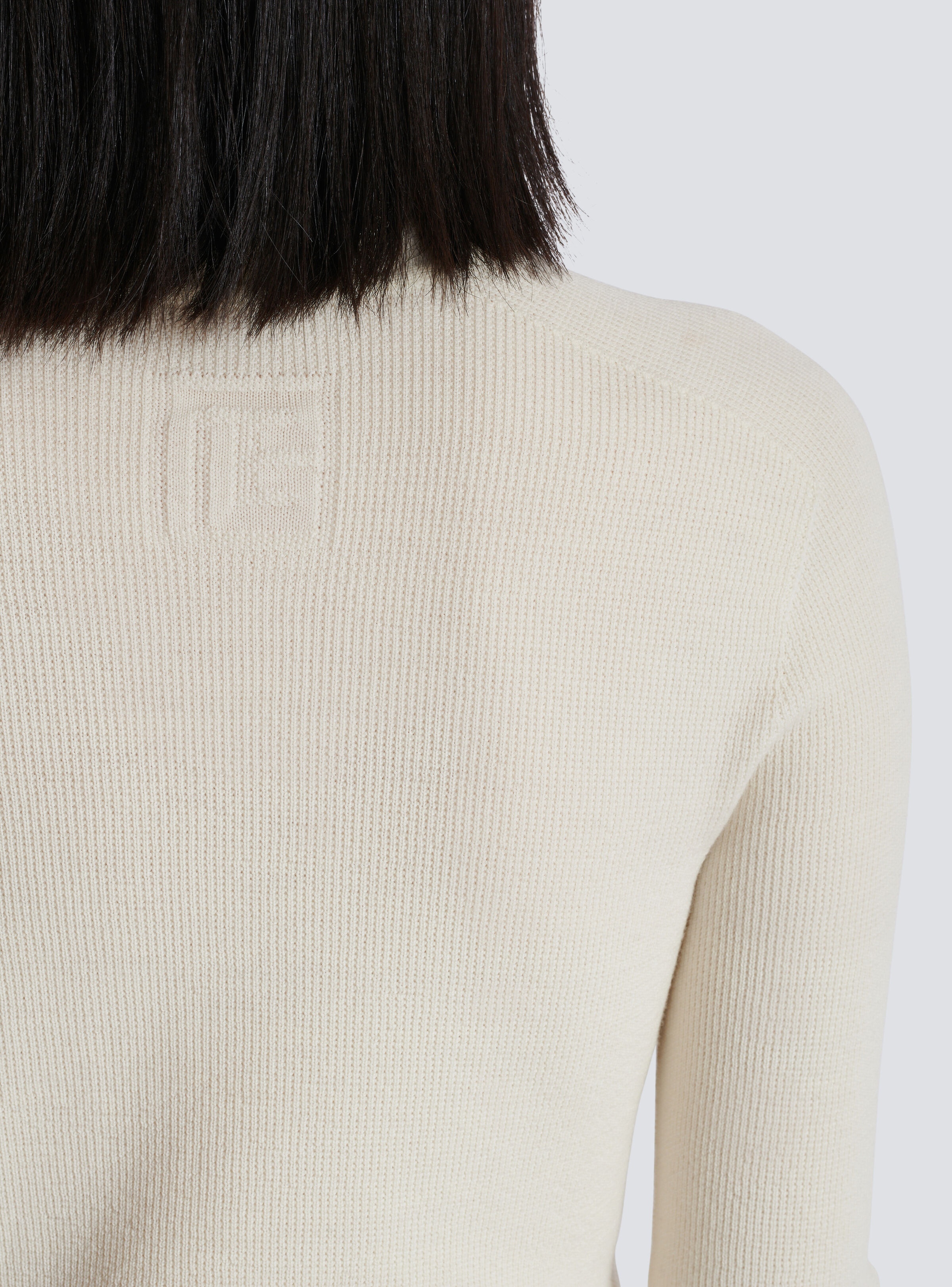 Knitted turtleneck jumper - 8