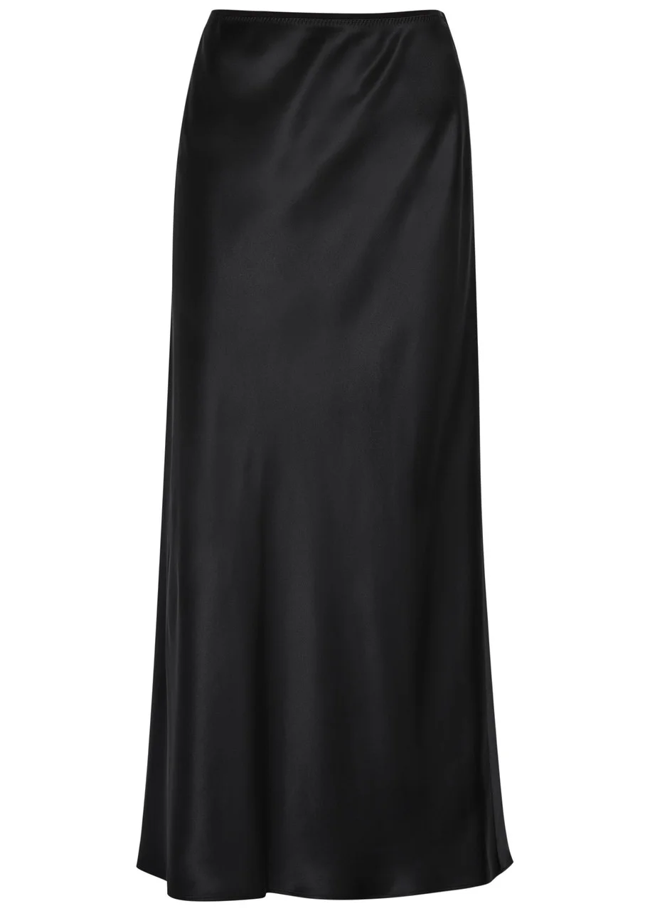 Joseph Isaak Silk Midi Slip Skirt - 1