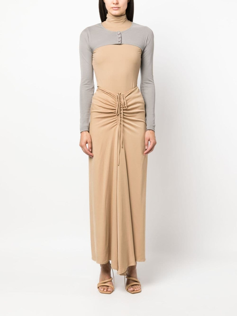 CHRISTOPHER ESBER long-sleeve cropped top outlook