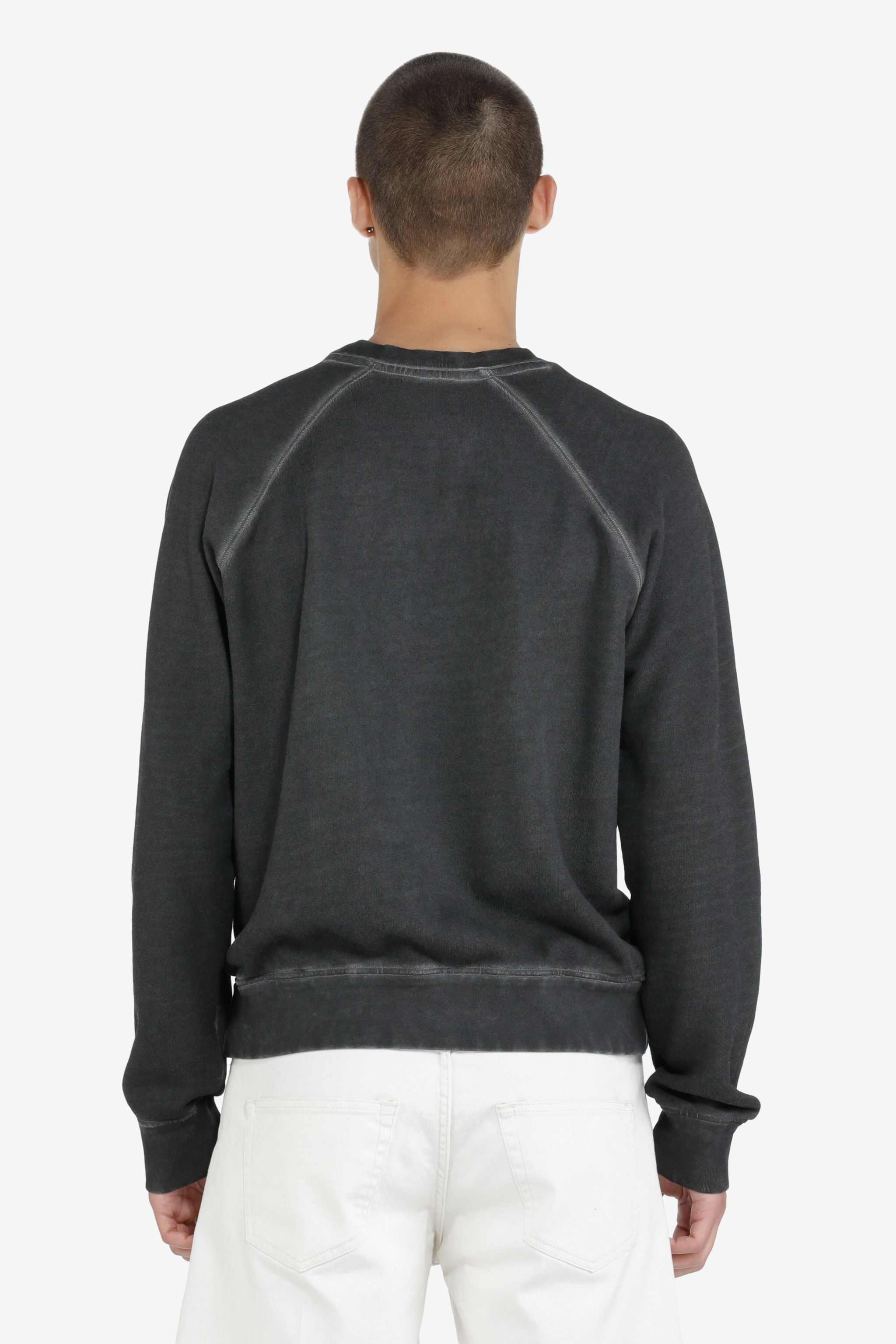 LOGO-EMBROIDERED COTTON SWEATSHIRT - 2