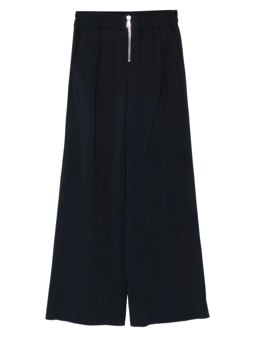 zip-fastening trousers - 1