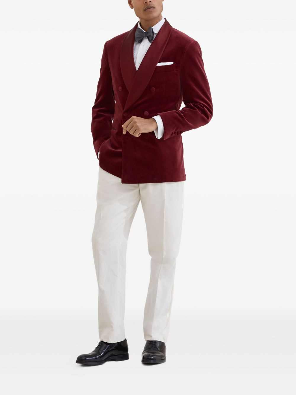 velvet blazer - 2