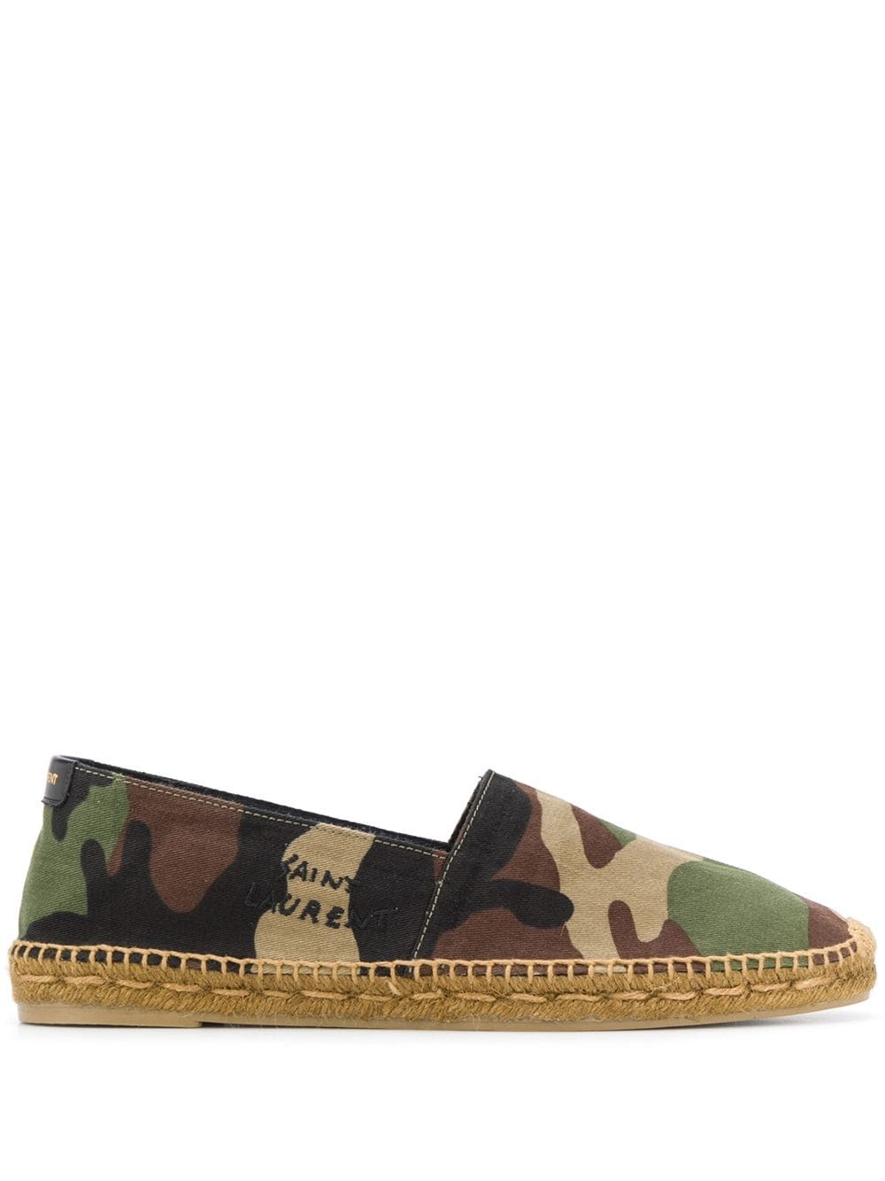 camouflage embroidered espadrilles - 1