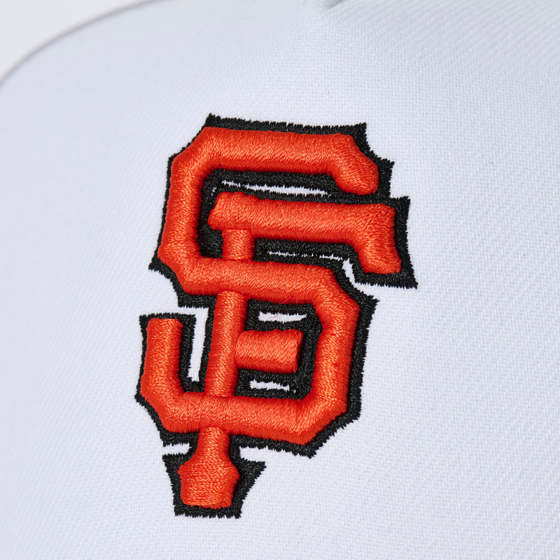 PALACE SAN FRANCISCO GIANTS NEW ERA 9FORTY A-FRAME WHITE 5