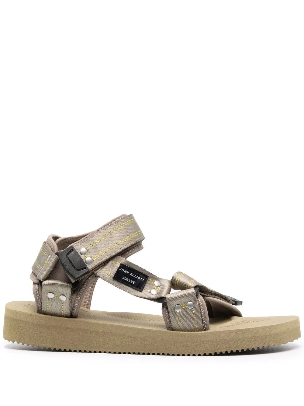 touch-strap open-toe sandals - 1