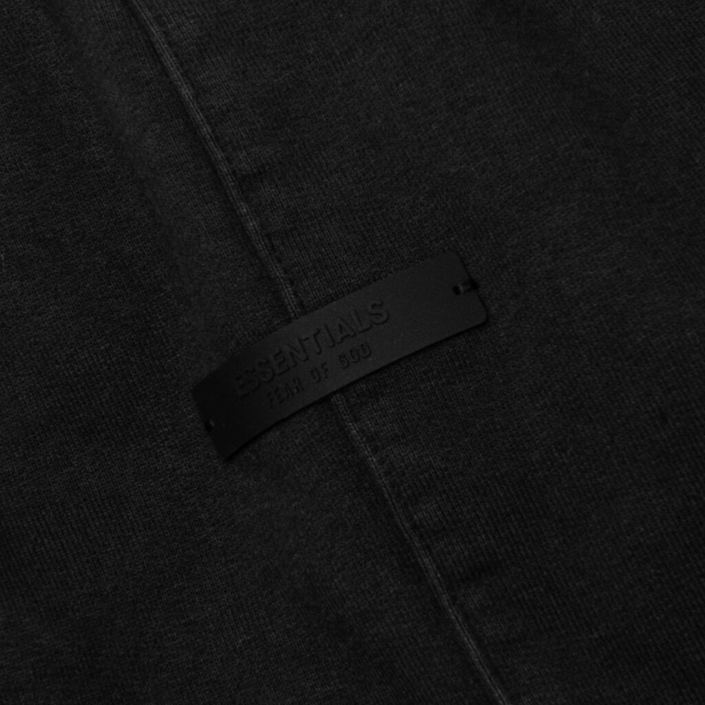 HEAVY FLEECE SWEATPANT - BLACK - 4