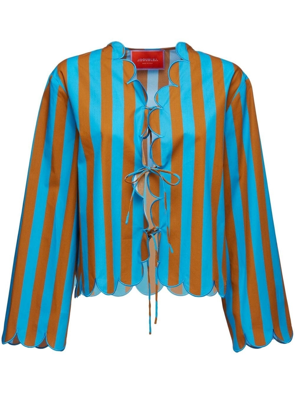 vertical-stripe jacket - 1