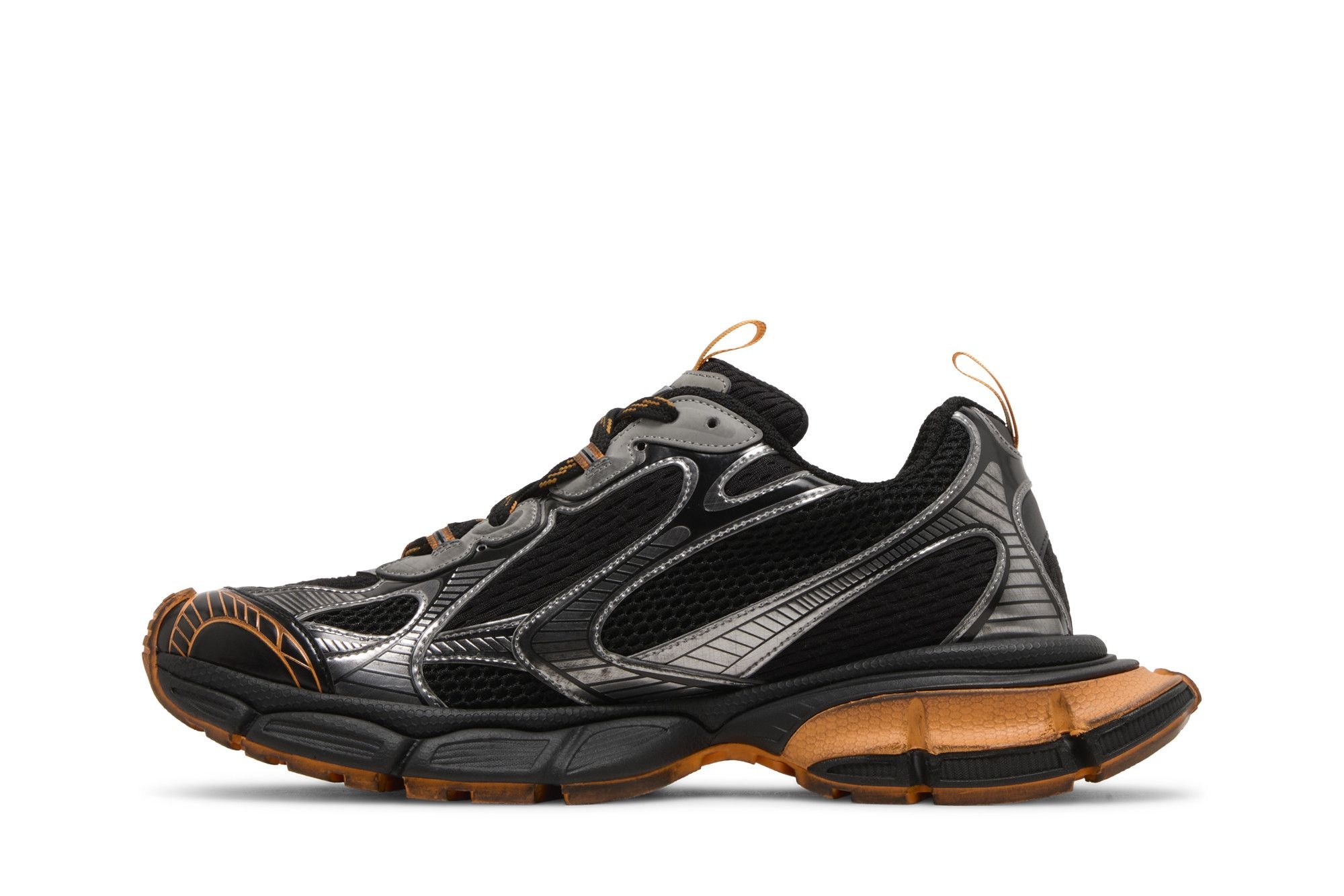 Balenciaga 3XL Sneaker 'Worn-Out - Black Orange' - 3