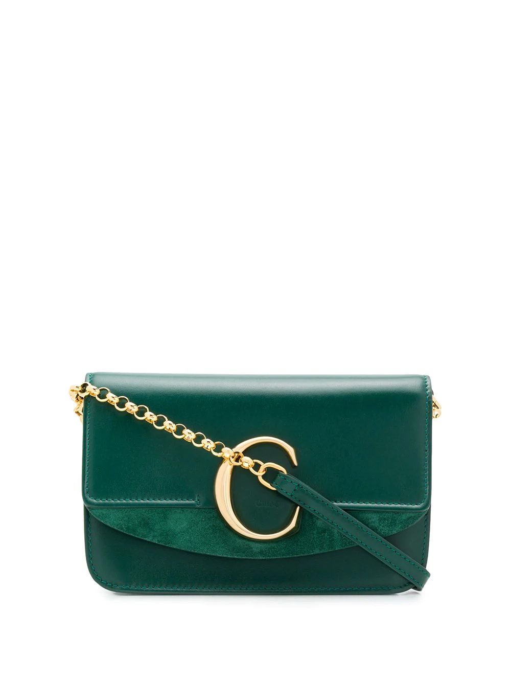 Chloé C chain clutch - 1