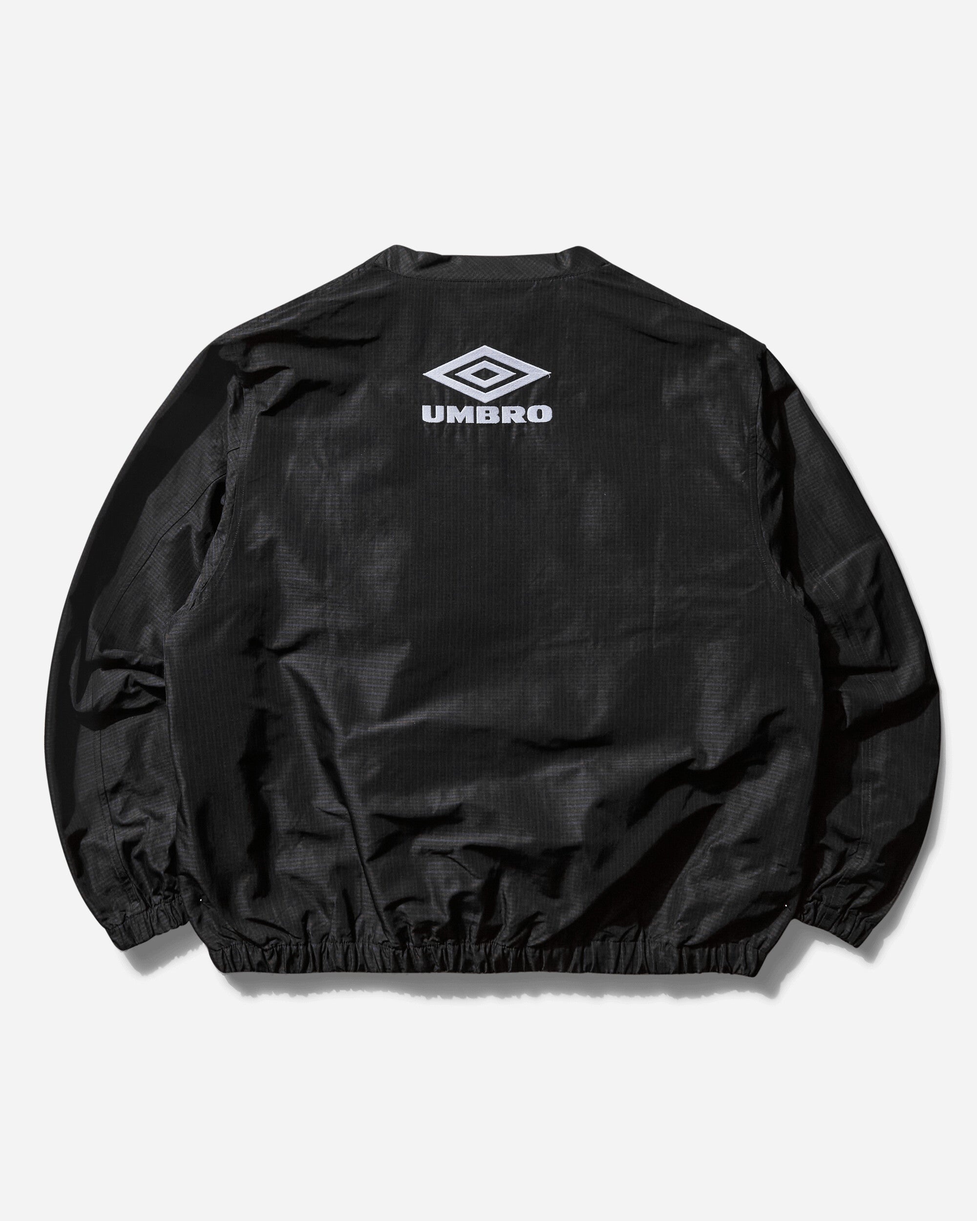 Men's Check Bomber Jacket Navy / Dark Brown - 2