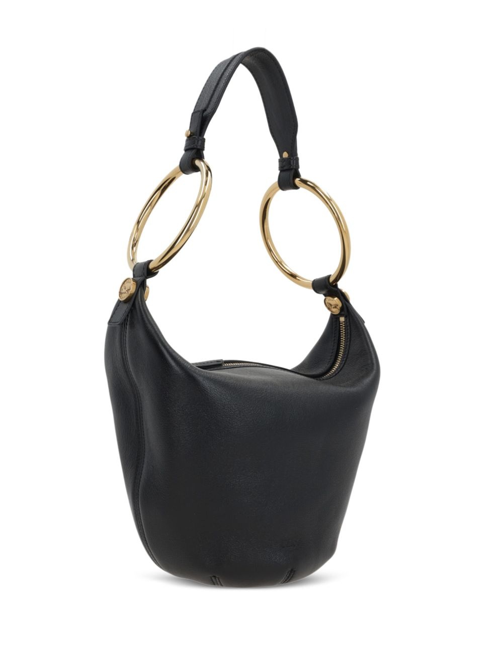 leather tote bag - 2