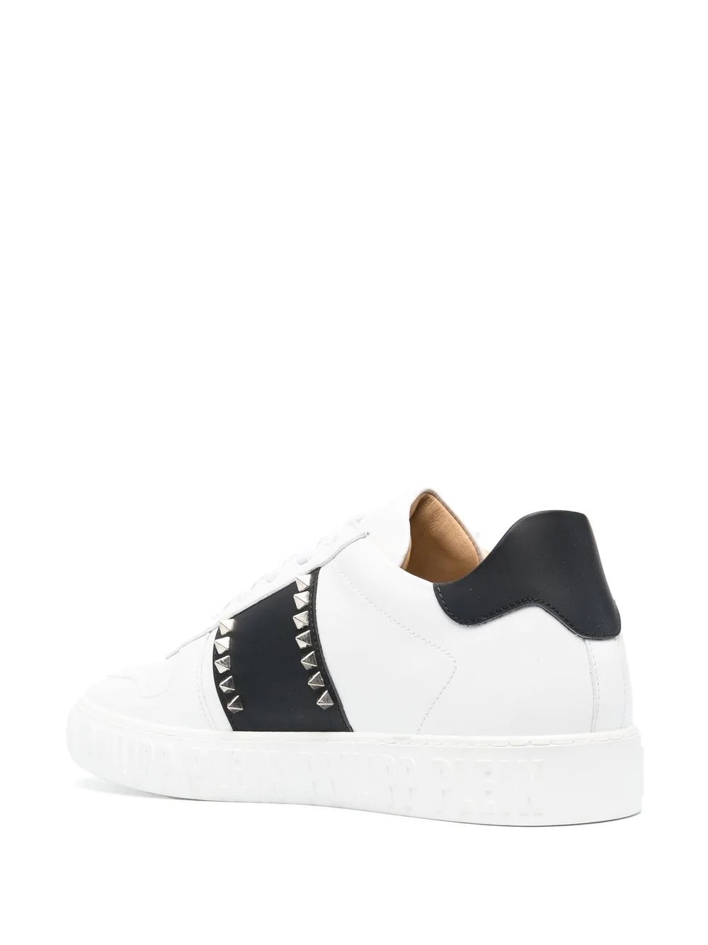 stud-embellished low-top sneakers - 3