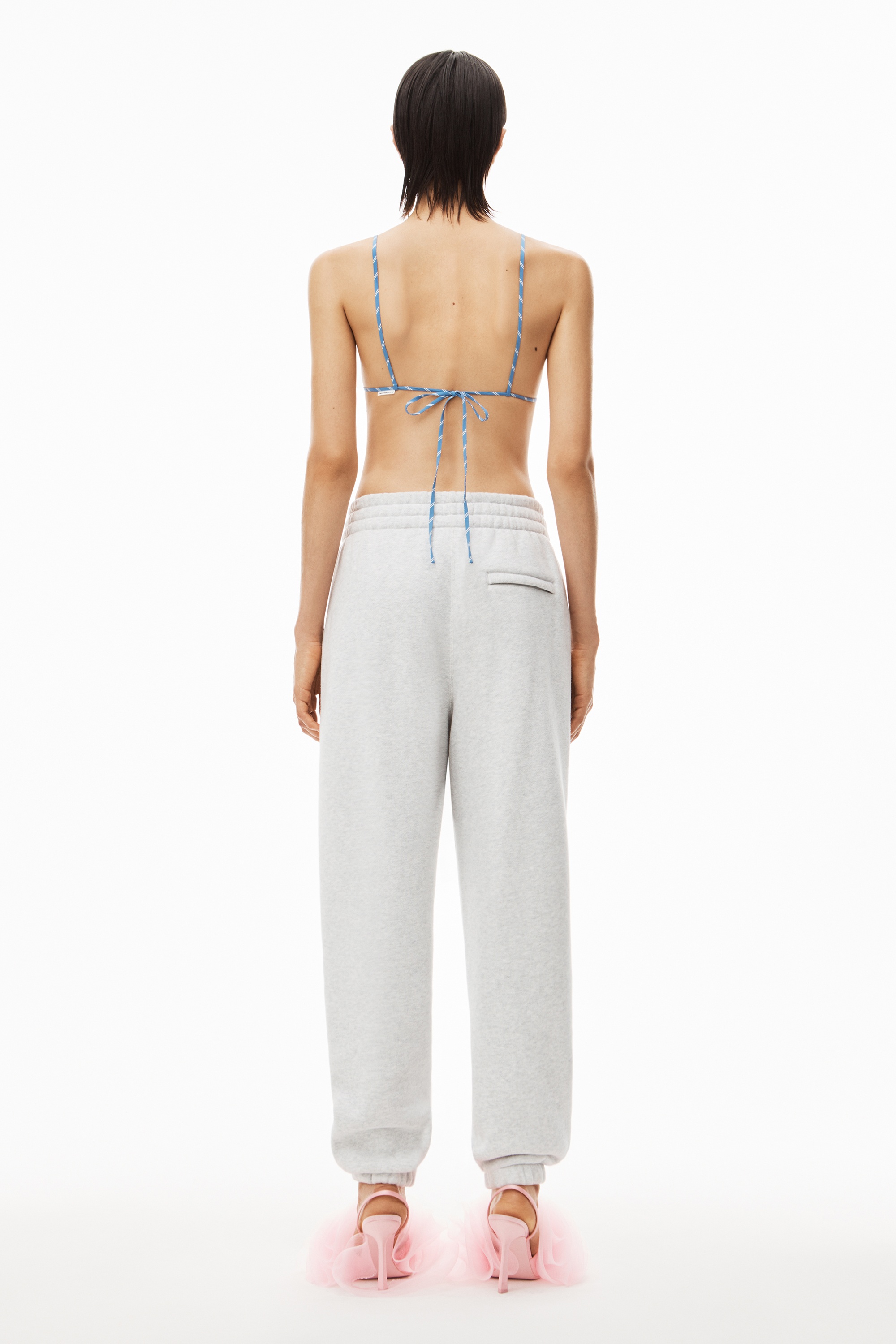 PUFF LOGO SWEATPANT IN STRUCTURED TERRY - 5