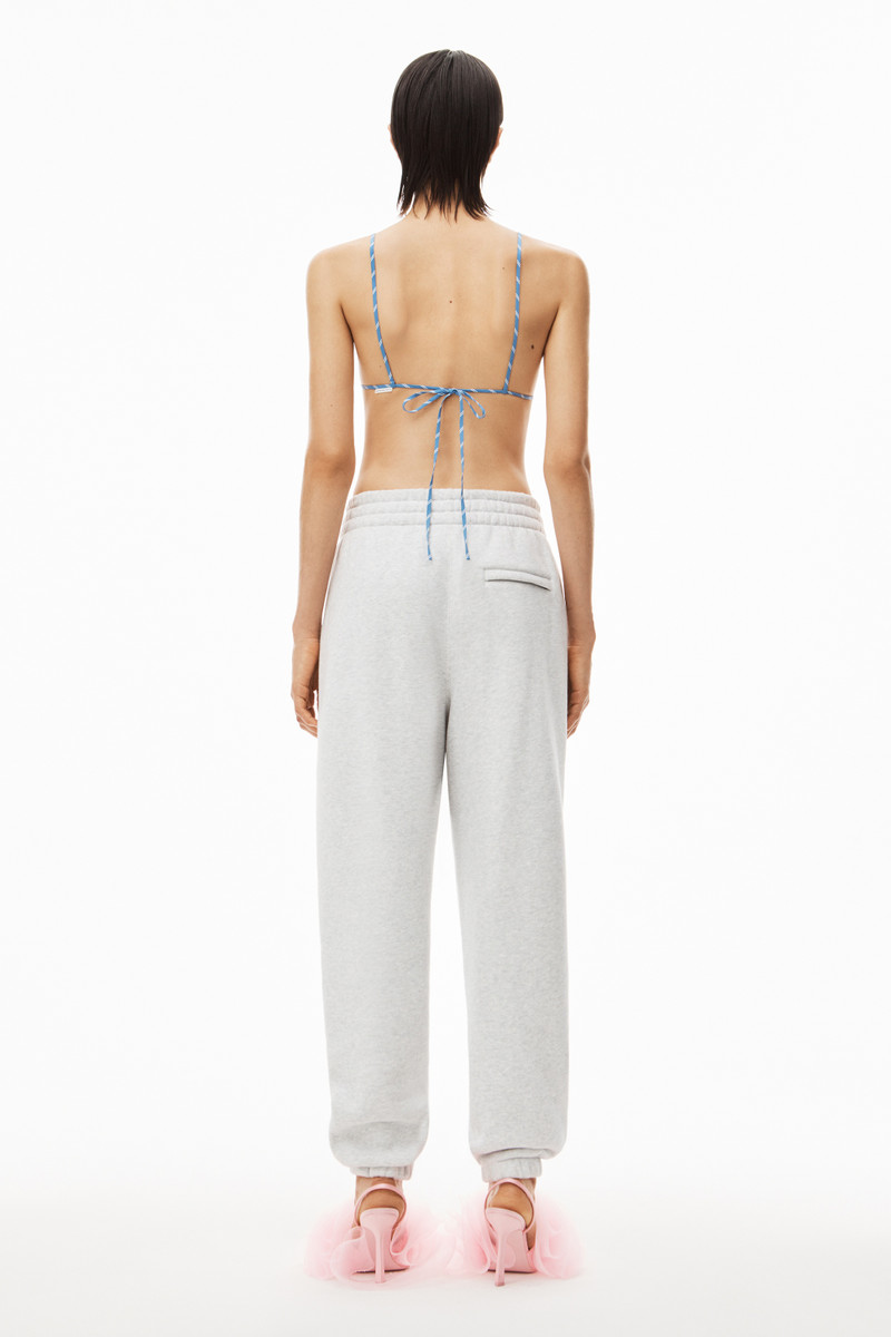 PUFF LOGO SWEATPANT IN STRUCTURED TERRY 5