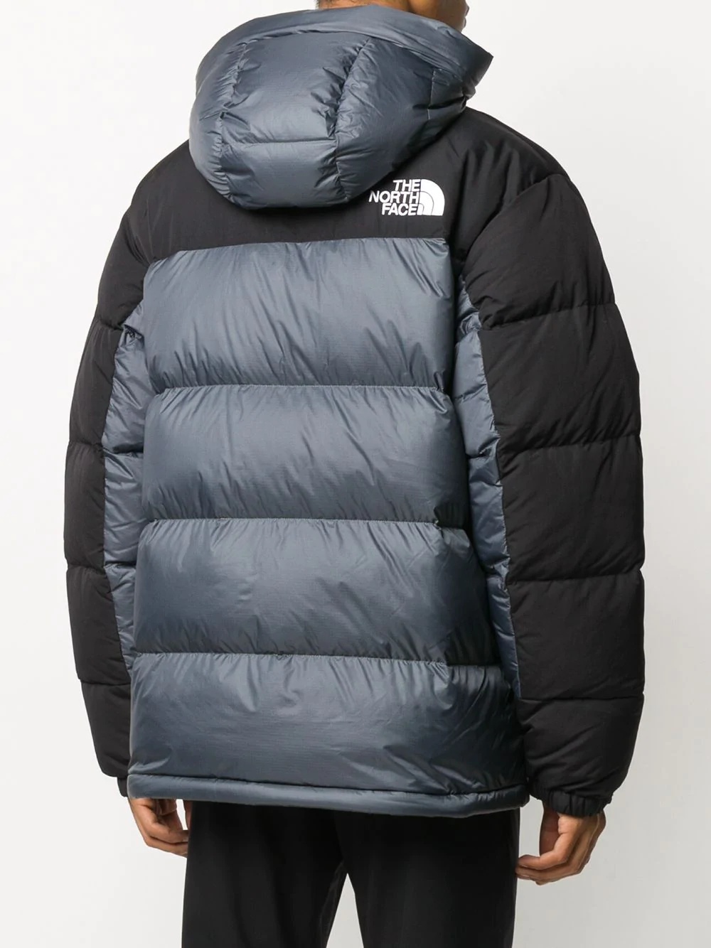 two-tone padded parka - 4