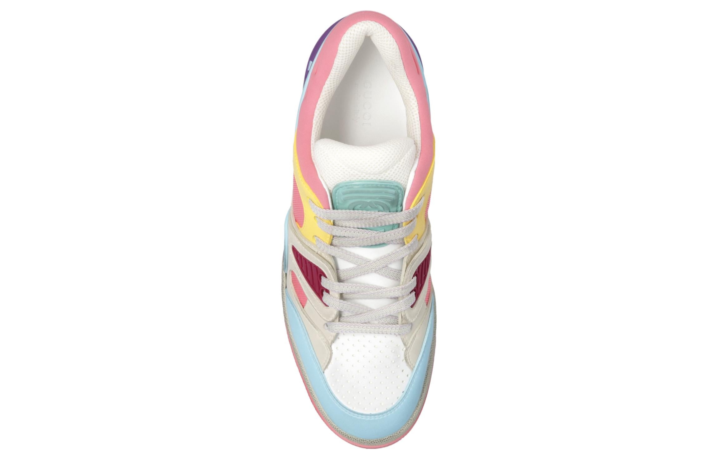 (WMNS) Gucci Basket 'Light Blue Demetra Pink' 700291-2SHW0-4870 - 5