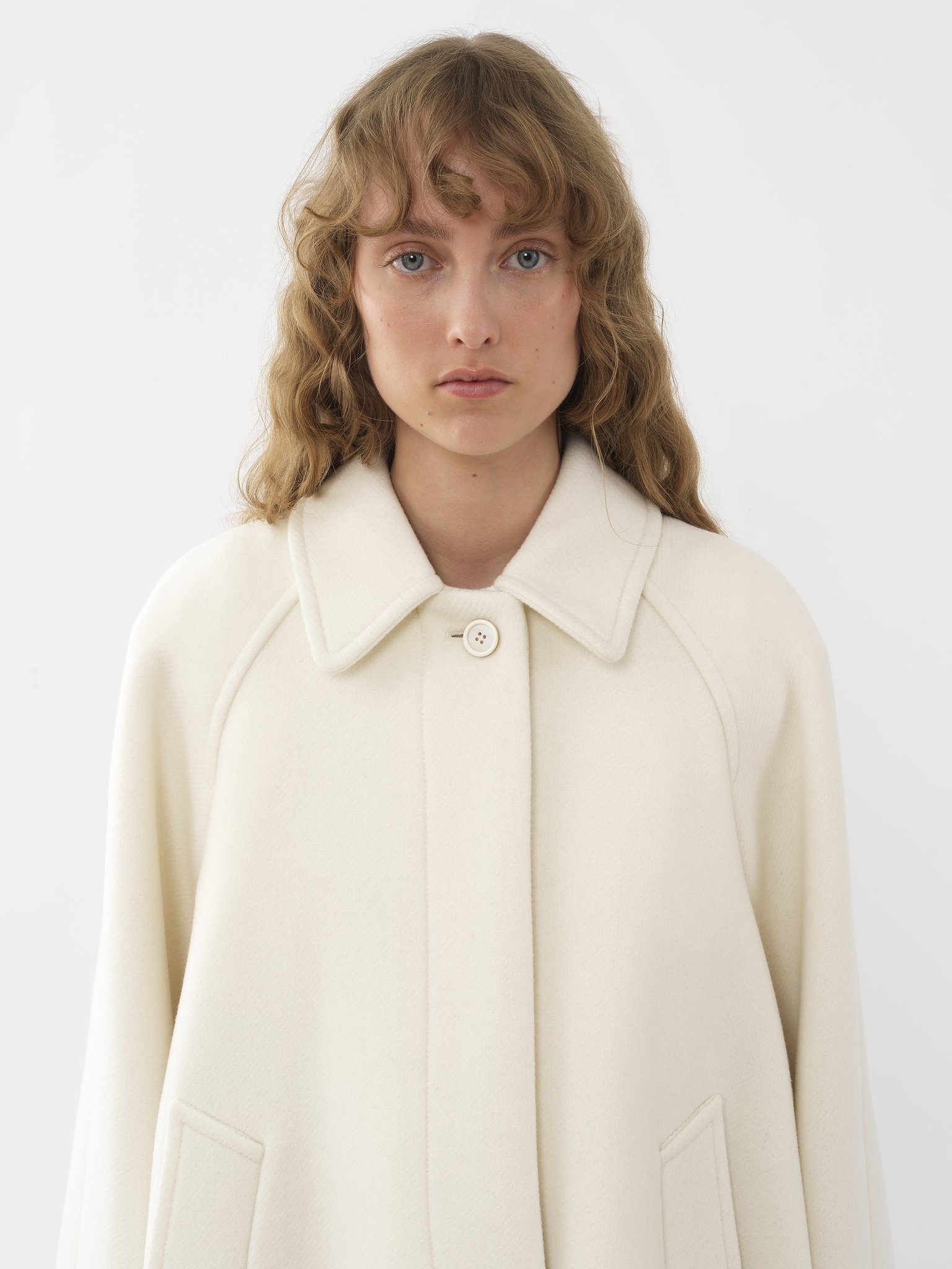 SHORT CAPE COAT - 7