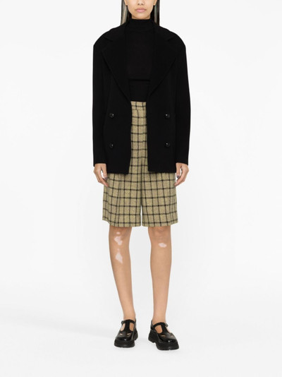 MSGM double-breasted buttoned blazer outlook