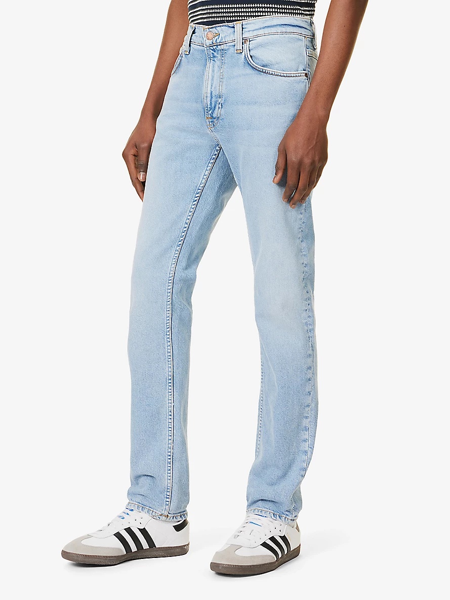 Lean Dean slim-leg mid-rise stretch-denim jeans - 3