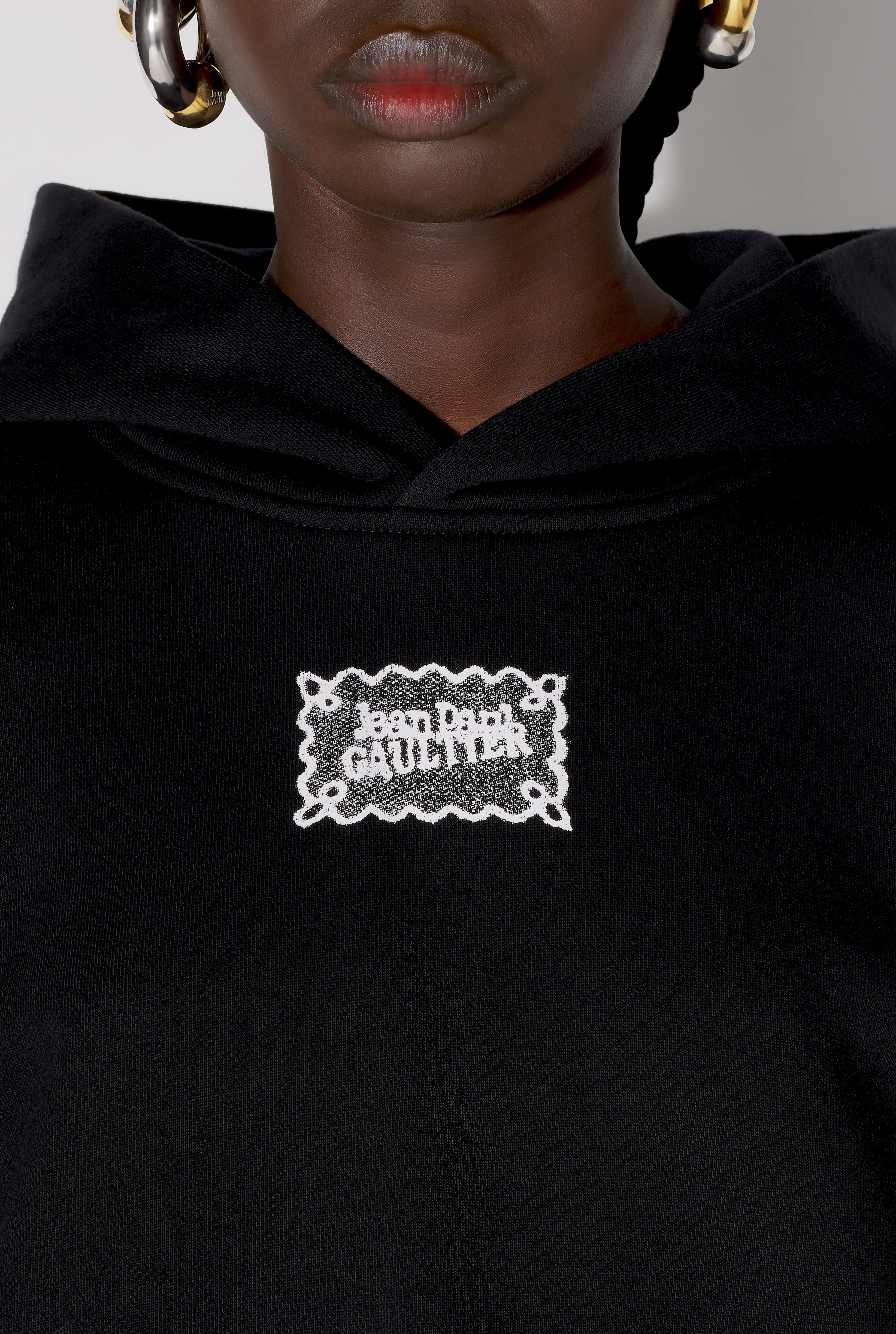 THE BLACK JEAN PAUL GAULTIER LABEL SWEATSHIRT - 4