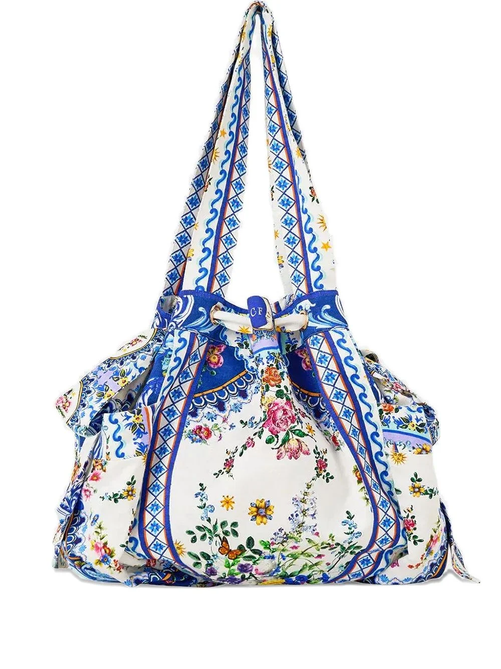 Tiles Darls drawstring beach bag - 1