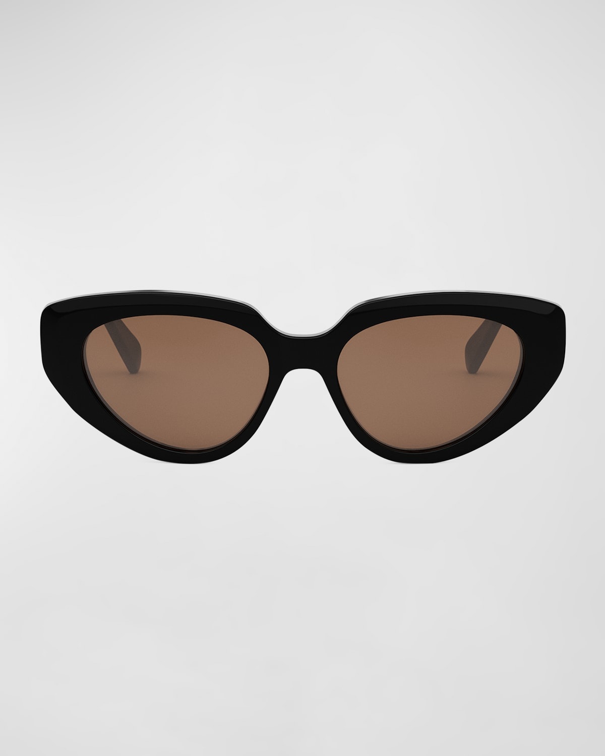 Bold 3 Dots Acetate Cat-Eye Sunglasses - 3