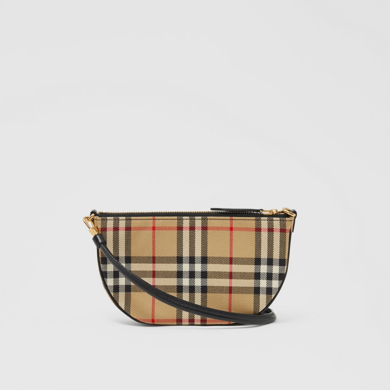 Vintage Check Cotton Olympia Pouch - 8