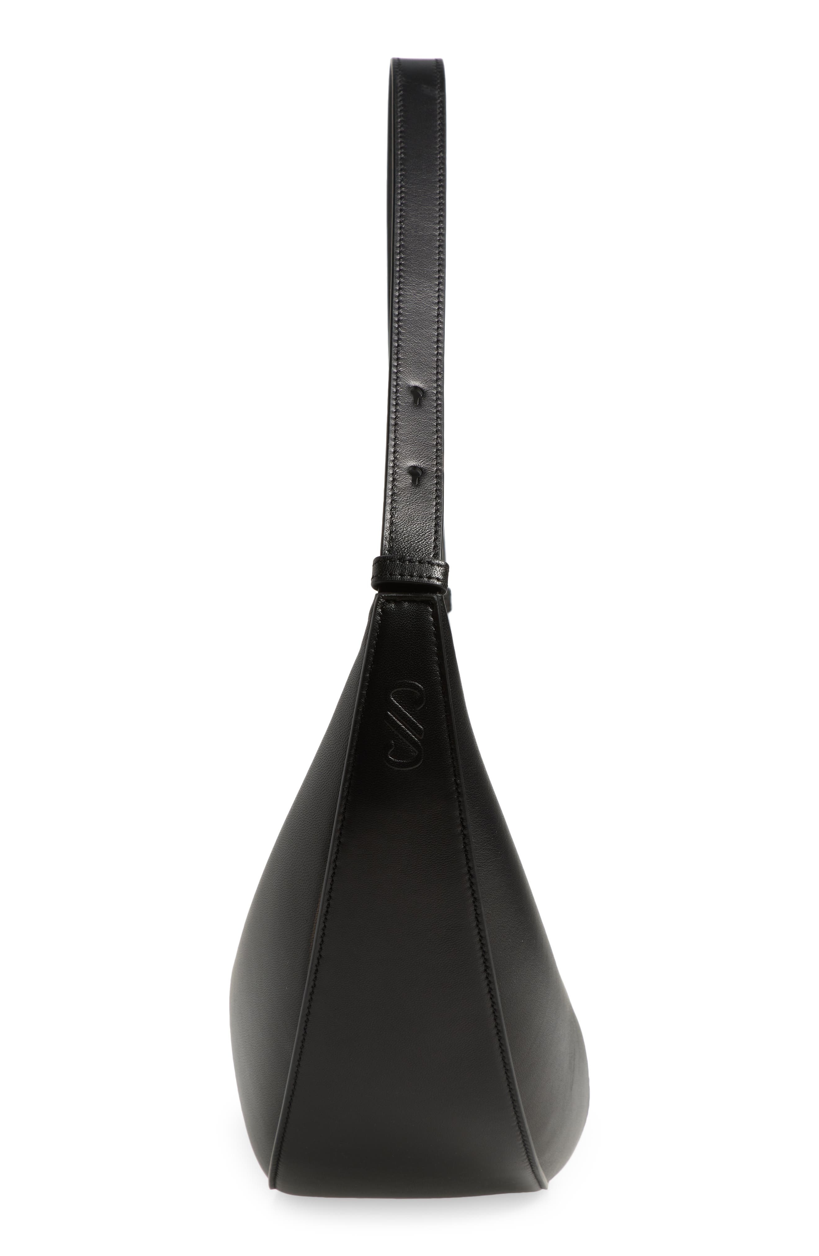 Proenza Schouler Slide Leather Hobo Bag in Black at Nordstrom - 6
