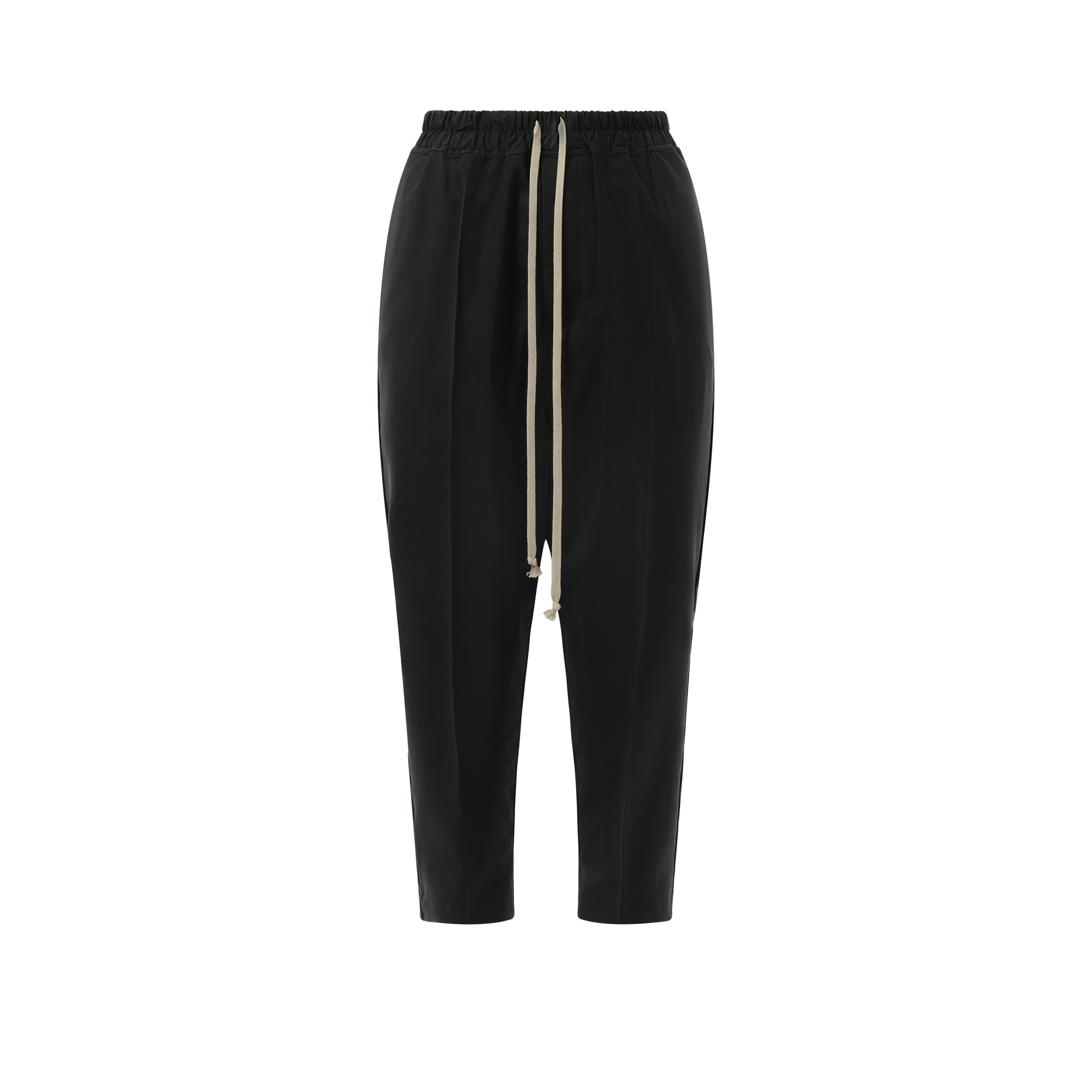 Drawstring Astaires Cropped in Black - 2