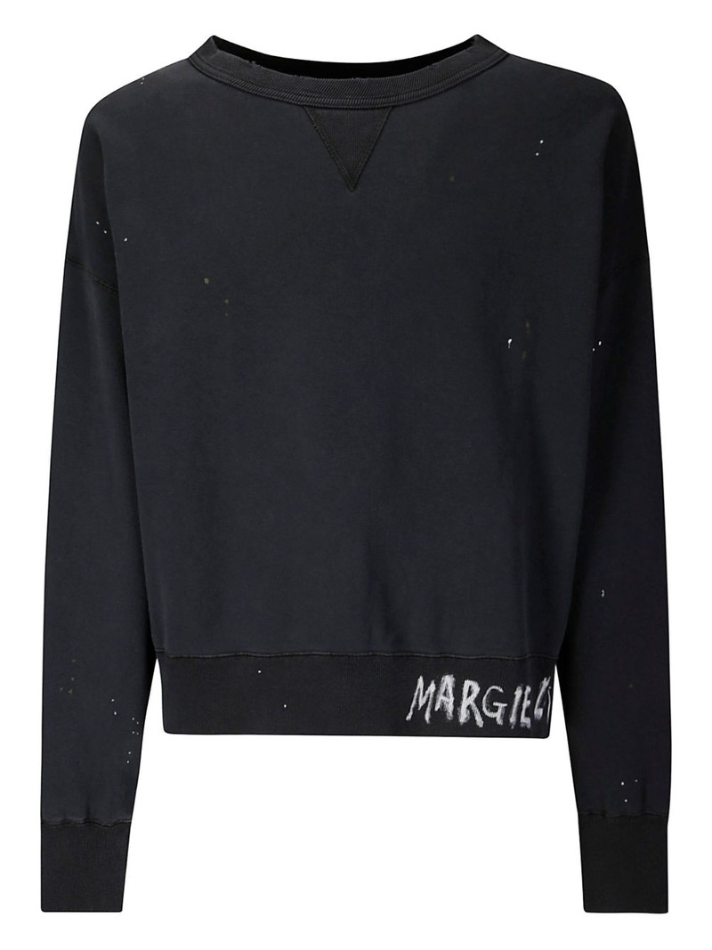 cotton logo-print sweatshirt 1