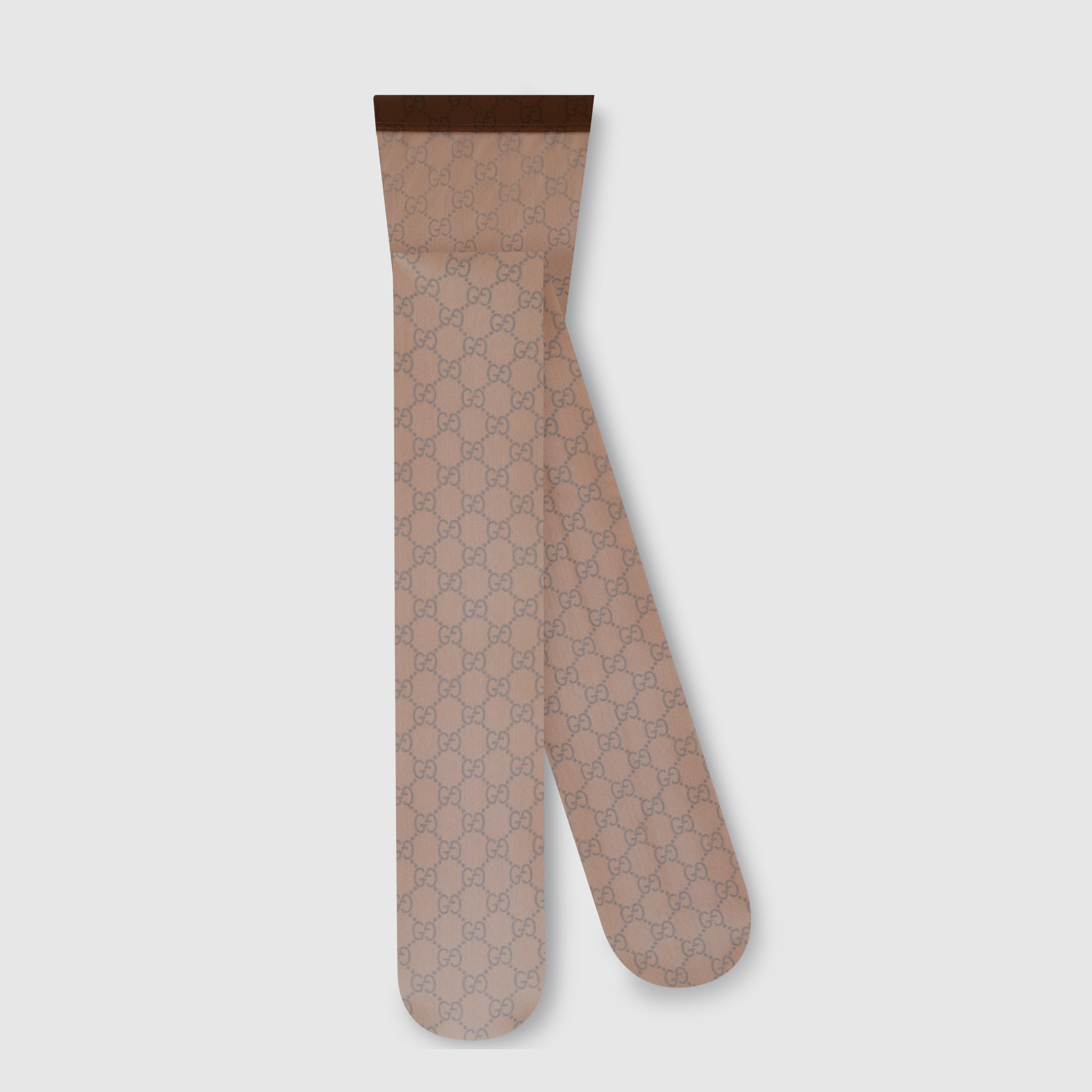 Printed stretch nylon tights - 2