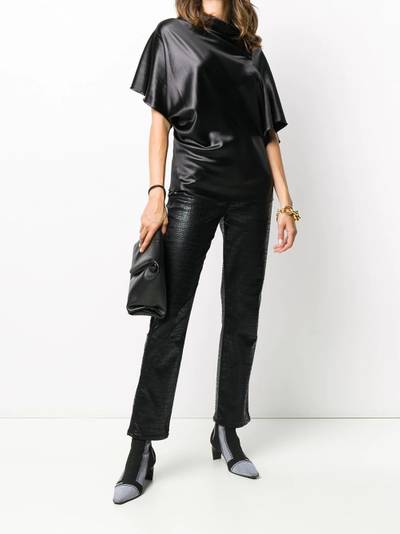 Rick Owens draped front blouse outlook