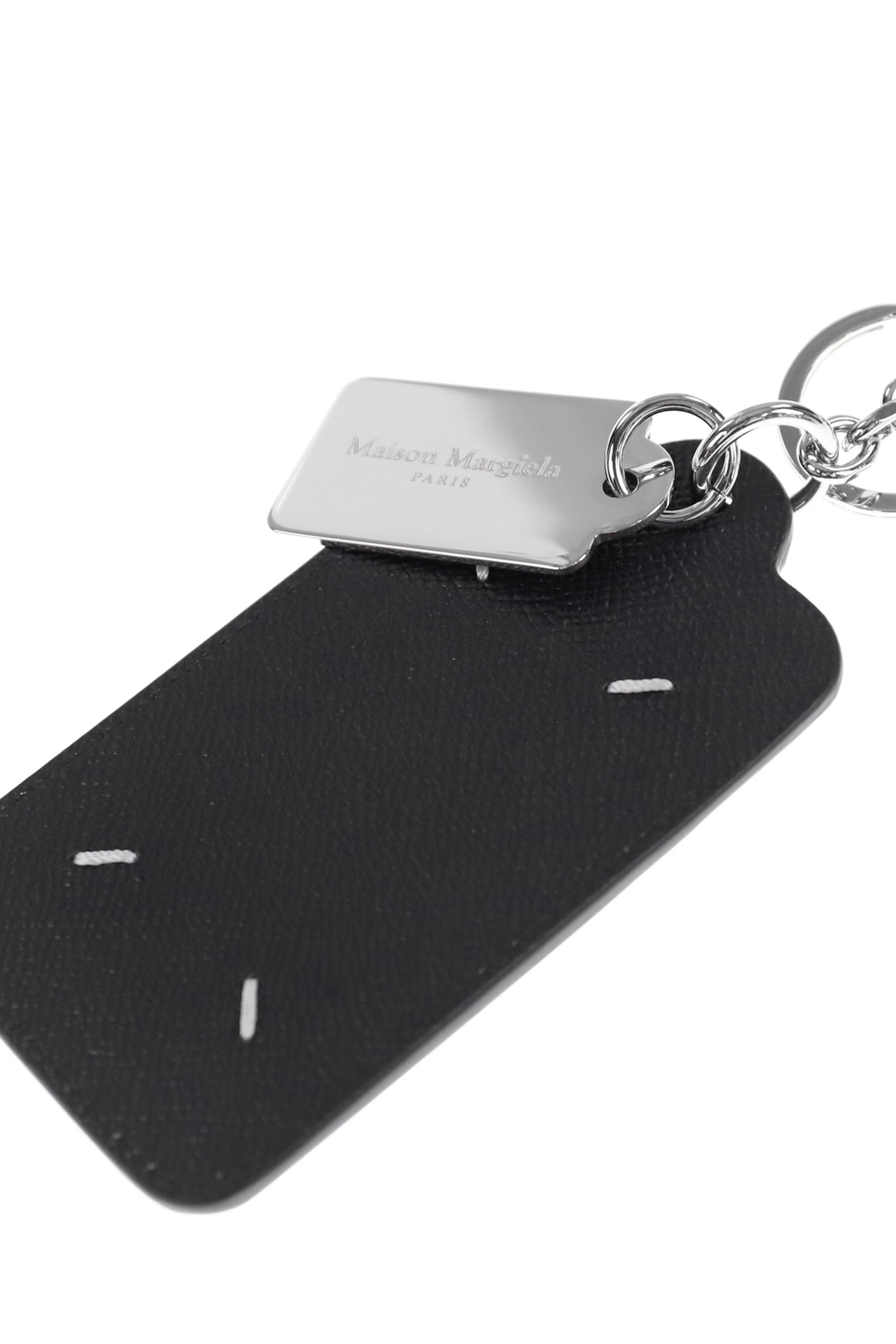 DOUBLE TAG KEYRING AND CARD HOLDER BIG / BLK - 3