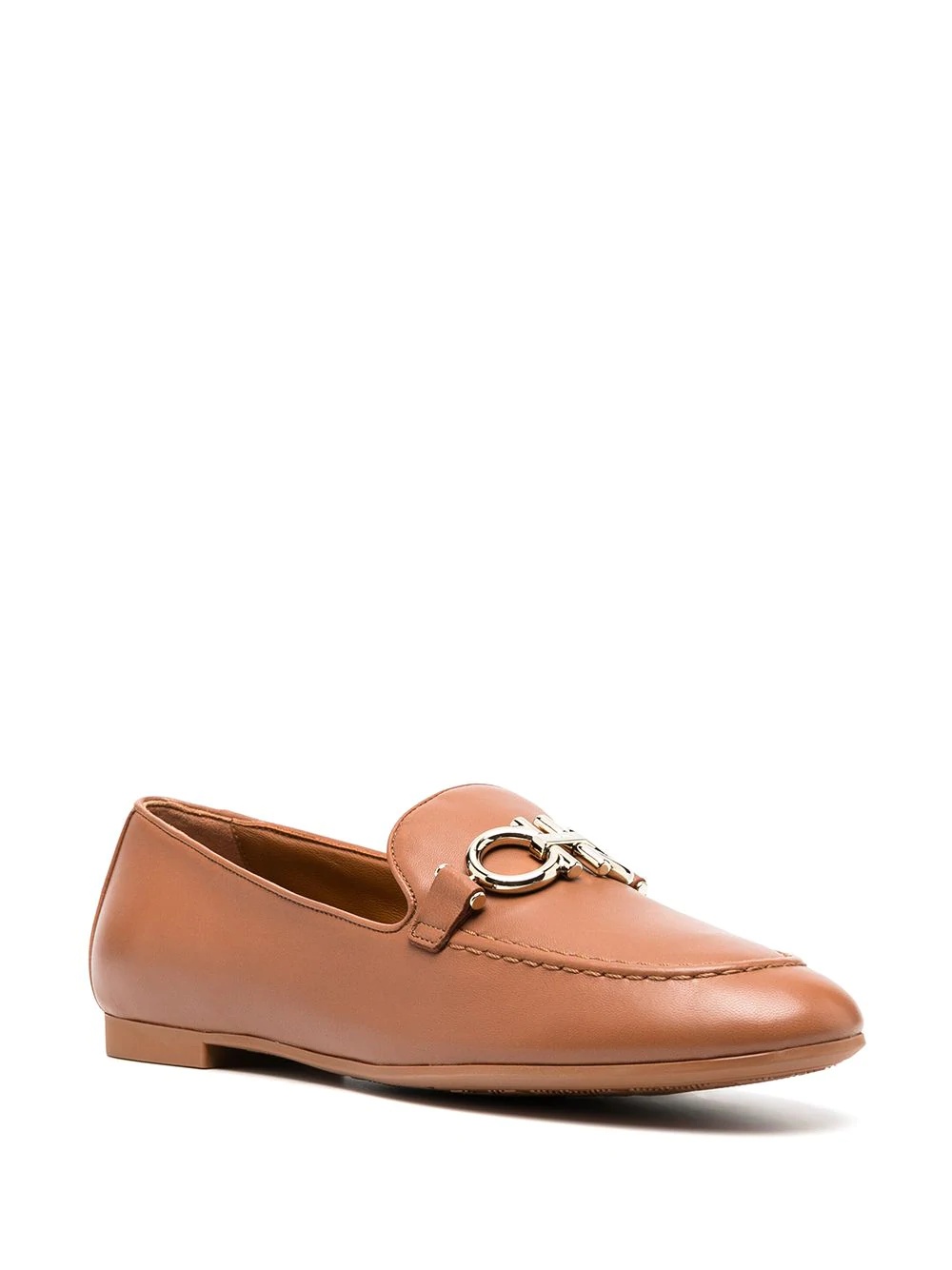 Gancini buckle loafers - 2