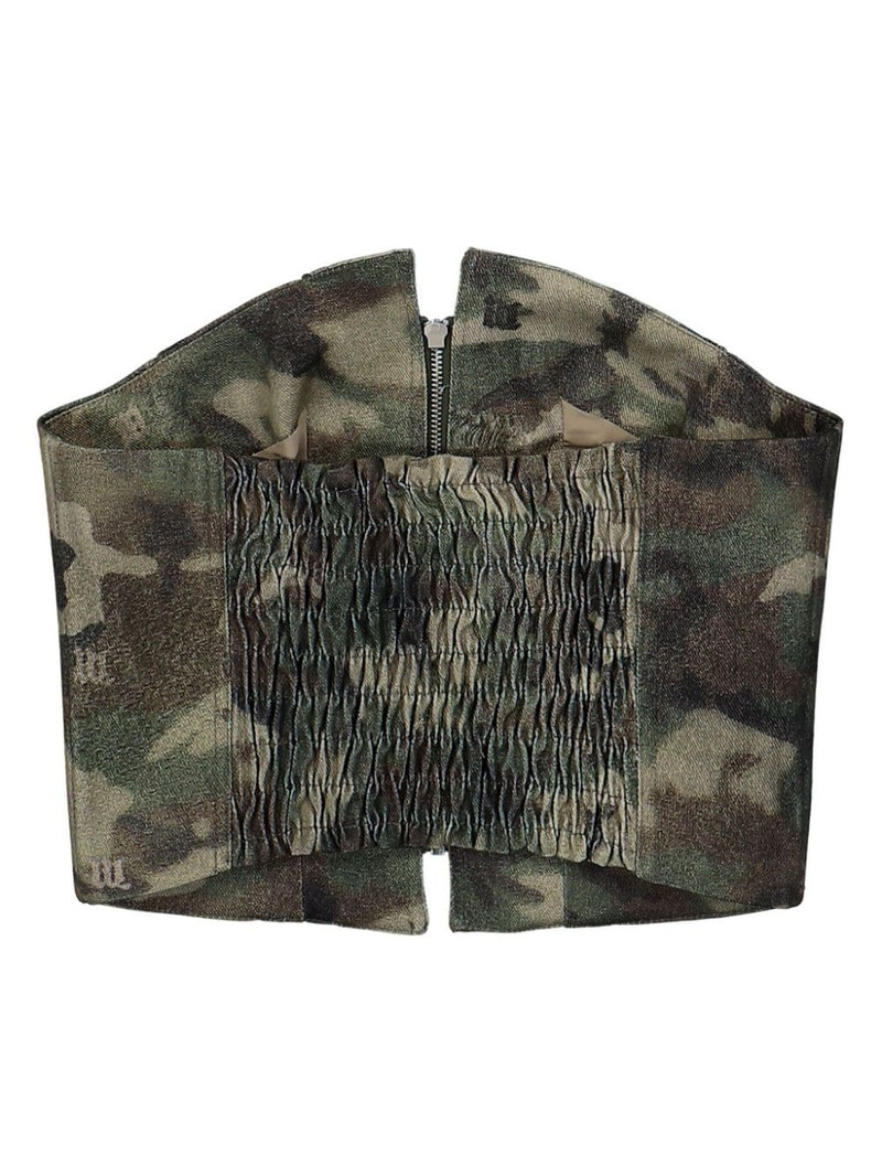 MISBHV Camo Corset top outlook