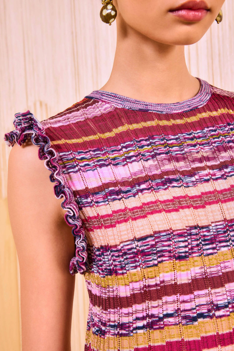 ULLA JOHNSON Ajak Sleeveless Knit Midi Dress outlook